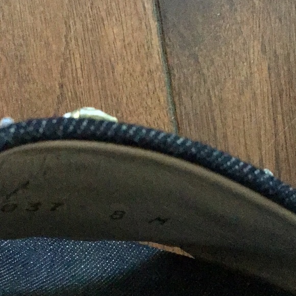 Stuart Weitzman Denim size 8 M embellished sandals - Picture 10 of 12